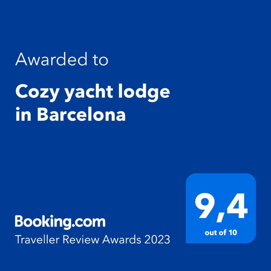 Cozy Yacht Lodge In Barcelona With Boat Tour Option San Adrián de Besós Zewnętrze zdjęcie